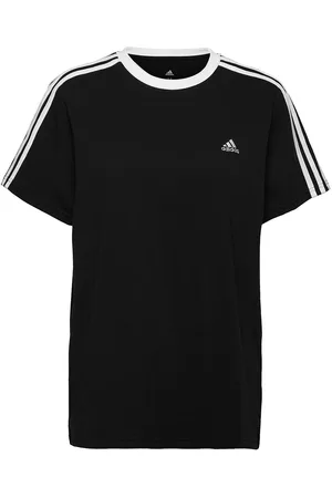 adidas Essentials 3-Stripes T-Shirt Black