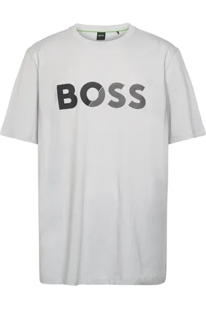 HUGO BOSS Tee Tape Logo Grey