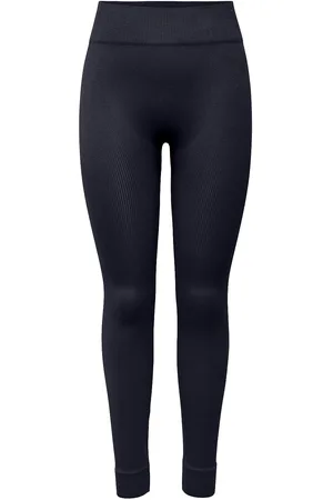 ONLY Onpjaia Life Hw Seam Tights Noos Navy