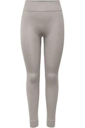 ONLY Onpjaia Life Hw Seam Tights Noos Grey