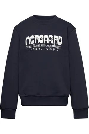 Mads Norgaard Organic Sweat Solo Sweatshirt Navy