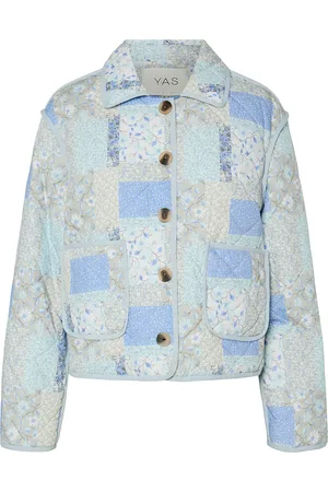 Y.A.S Lelou Ls Padded Jacket - D2D Blue
