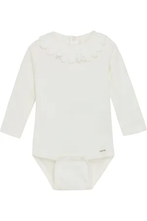 Minymo Body Ls Rib White