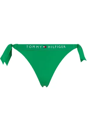 Tommy Hilfiger Cheeky Side Tie Bikini Green