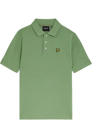 Lyle & Scott Plain Polo Shirt Green