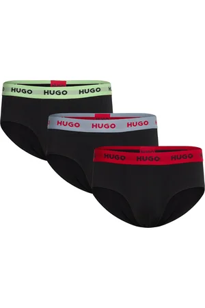 HUGO BOSS Hipbrief Tripletpack Black