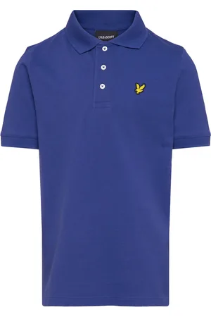 Lyle & Scott Plain Polo Shirt Blue