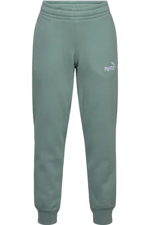 PUMA Ess No. 1 Logo Sweatpants Fl B Green