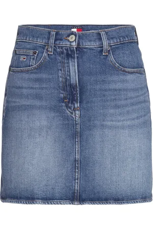 Tommy Hilfiger Mom Skirt Bi0134 Blue
