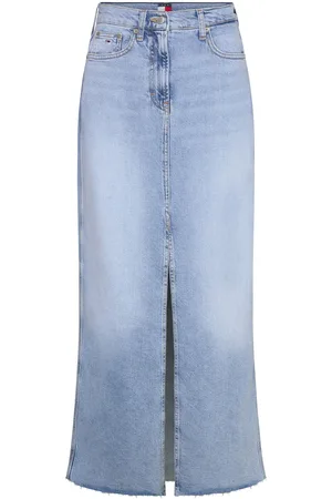 Tommy Hilfiger Claire Maxi Skirt Bi0112 Blue