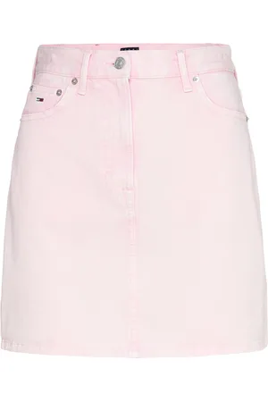 Tommy Hilfiger Tjw Gmd Cotton Mom Skirt Pink