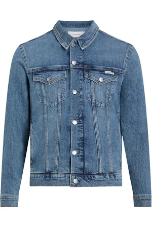 Calvin Klein Slim Denim Jacket Blue