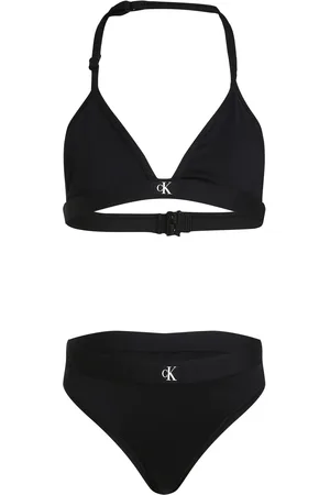 Calvin Klein Triangle Bikini Set Black