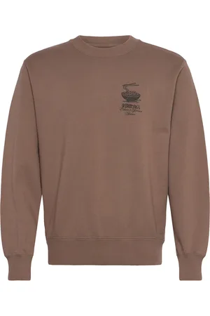 Edwin Ramen Palace Sweat - Brown