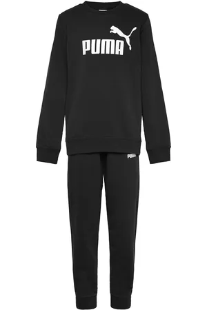 PUMA Ess No.1 Logo Crew Sweat Suit Tr B Black