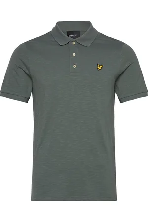 Lyle & Scott Slub Polo Shirt Green