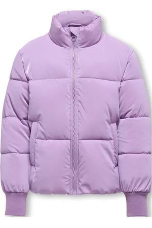 ONLY Kogelise Puffer Jacket Otw Purple