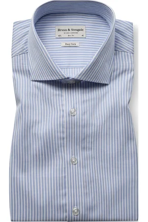 Bruun & Stengade Bs Popyrin Slim Fit Shirt Blue
