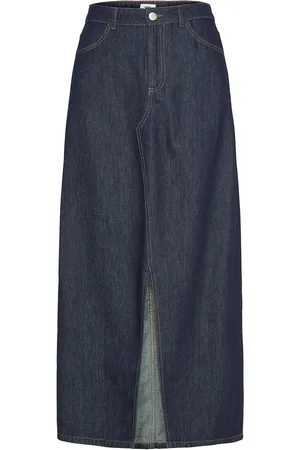 Mads Norgaard Cosy Denim Ketty Skirt Navy
