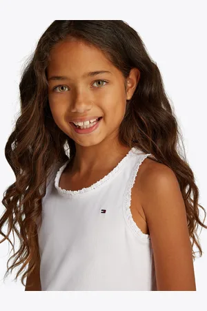 Tommy Hilfiger Essential Rib Lace Tank Top