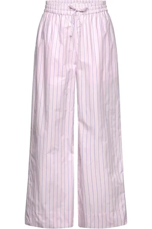 Mads Norgaard Crisp Poplin Pipa Pants Pink