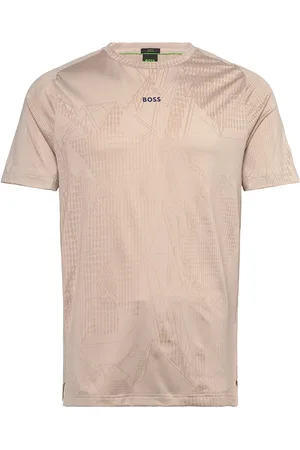 HUGO BOSS Tee Desert Active Beige