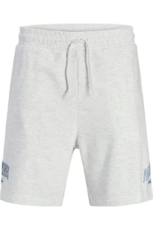 JACK & JONES Jpstkane Detroit Sweat Shorts Mid Grey Jack & J S