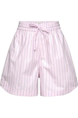 Mads Norgaard Crisp Poplin Pio Shorts Pink