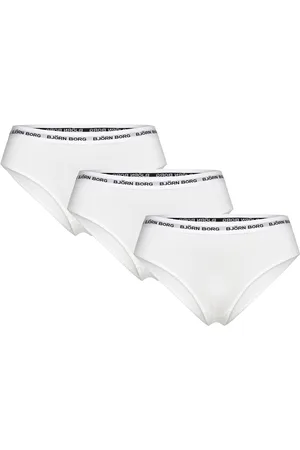 Björn Borg Logo Highwaist Brief 3P White