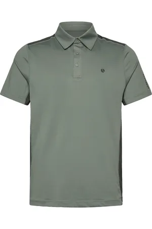 Björn Borg Ace Mesh Panel Polo Shirt Khaki