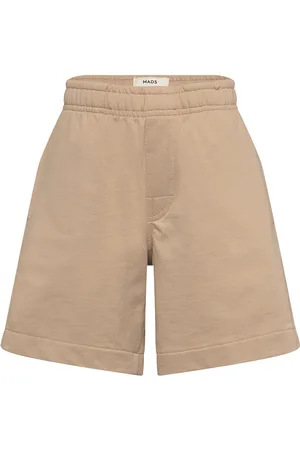 Mads Norgaard Light Terry Seano Shorts Beige