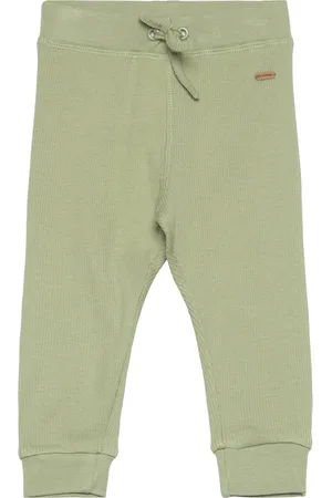 Minymo Pants Rib Green