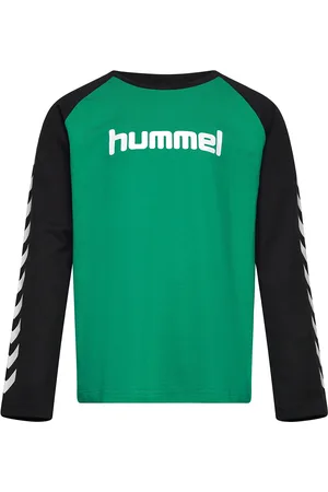 Hummel Hmlboys T-Shirt L/S Green