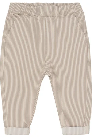 Minymo Pants Twill Y/D Beige