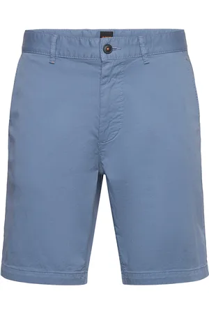 HUGO BOSS Chino-Slim-Shorts Blue