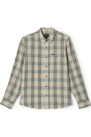 Brixton Charter Linen Blend L/S Wvn Cream