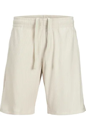 JACK & JONES Jpstkarl Interlude Plisse Shorts Mid Cream Jack & J S