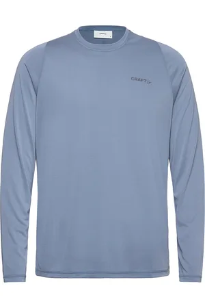 Craft Collective Bi-Blend Ls Tee M Blue