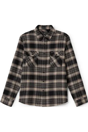 Brixton Bowery L/S Flannel Black
