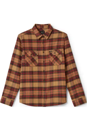 Brixton Bowery L/S Flannel Beige