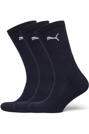 PUMA Unisex Crew Sock 3P Blue