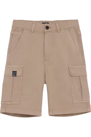 Indian Blue Jeans Cargo Shorts Beige