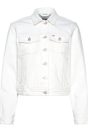 Tommy Hilfiger Classic Trucker Jacket Bi8194 White