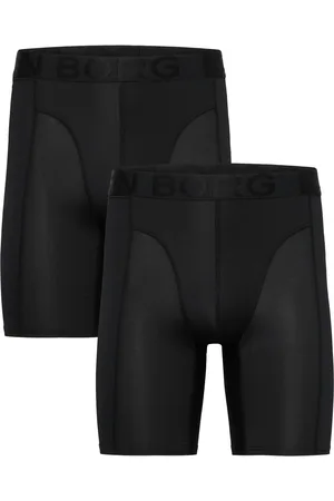 Björn Borg Sports Lightweight Long Leg Boxer 2P Black