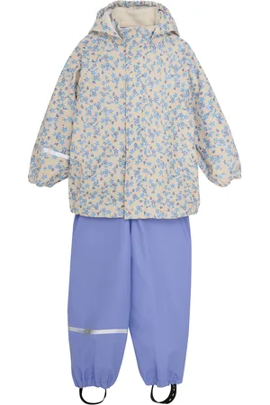 CeLaVi Rainwear Set - Aop Blue