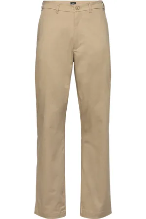 Mads Norgaard Cotton Twill Stretch Elias Pants Beige