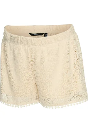 VERO MODA Vmmmaya Short Shorts Jrs Cream