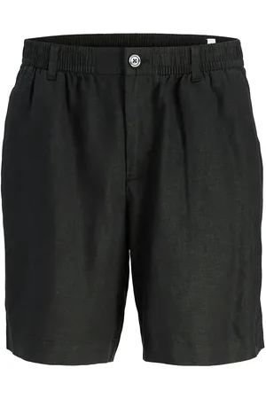 JACK & JONES Jpstbill Lawrence Linen Shorts Srt Ln Black Jack & J S