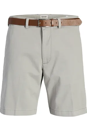 JACK & JONES Jpstmarco Franco Chino Shorts W Belt Srt Grey Jack & J S