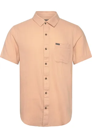 Brixton Charter Org Cttn S/S Wvn Pink